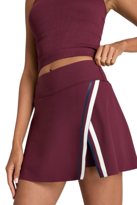 Falda Wilson Slice Granate - comprar online