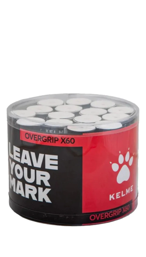 Overgrips Kelme Warrior Blancos Lisos X60 Unidades - comprar online