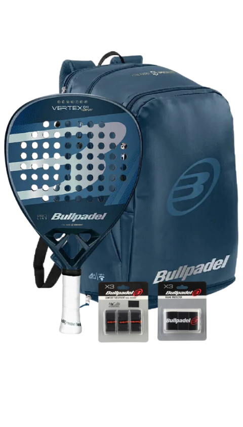 Pack Bullpadel Vertex 04 Comfort + Mochila + Accesorios - comprar online