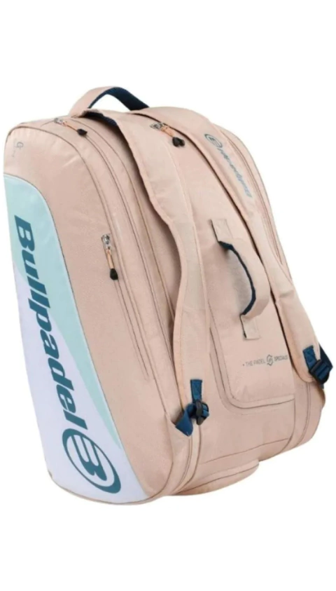 Paletero Bullpadel Elite Rosa Pastel Polipiel-Gemma Triay - comprar online