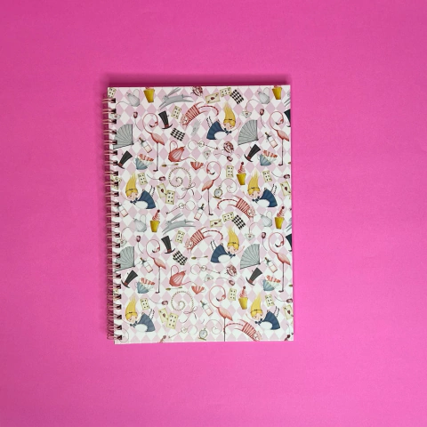 Cadernico Espiral A5 — Alice - comprar online