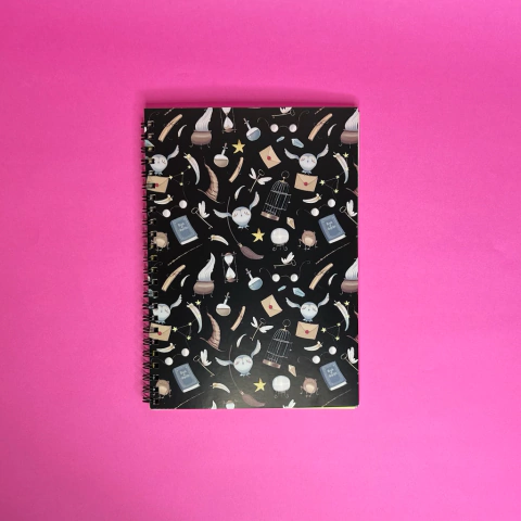 Cadernico Espiral A5 — Magia - comprar online