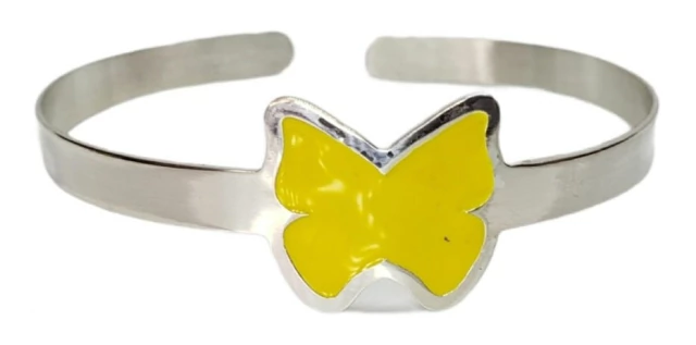 Pulsera Esclava Plata 925 - Infantil - Esmalte - Kl50-36d - comprar online