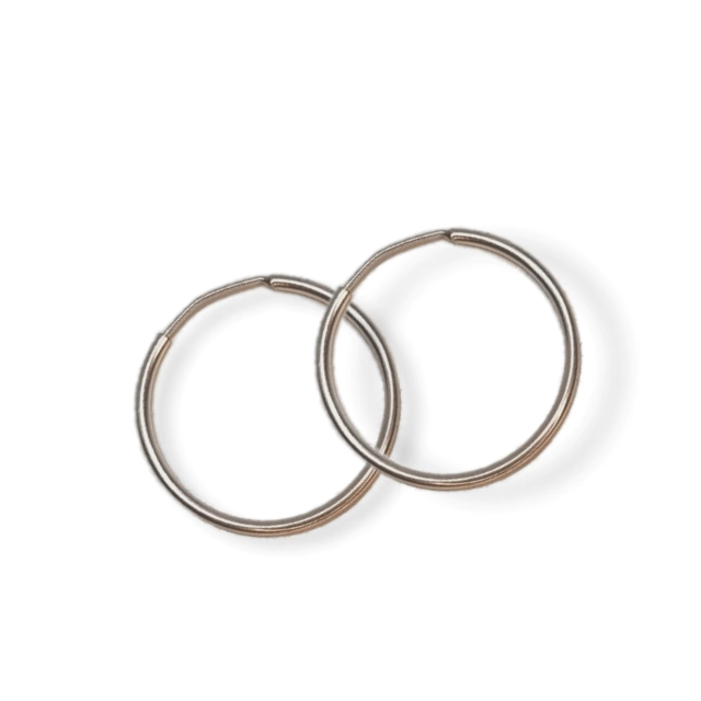 Aros Argollas de Plata 925 ARPL108 - 5d - comprar online