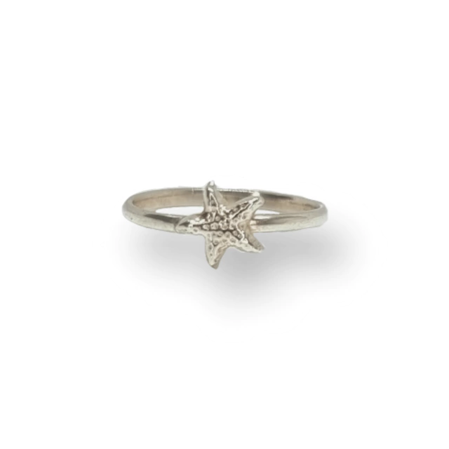 Anillo Plata 925 Infantil Estrella de mar - Ml712-4d - comprar online