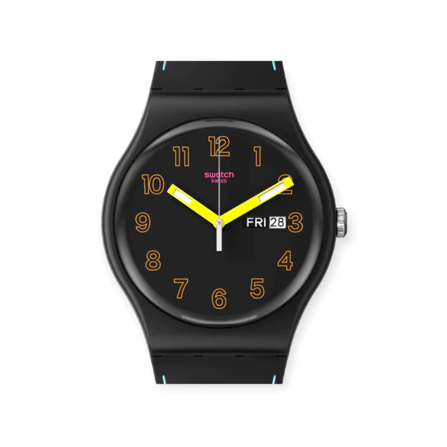 Reloj Swatch Dark Glow SO29B707 - comprar online