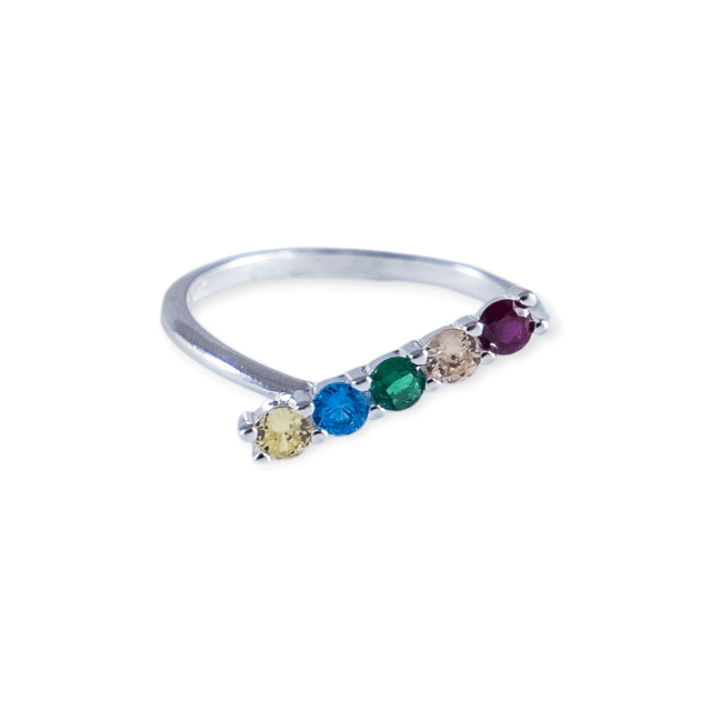 Anillo Plata 925 - mujer Ml833-17d en internet