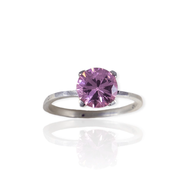 Anillo Plata 925 - Solitario - mujer Ml839-12d - comprar online