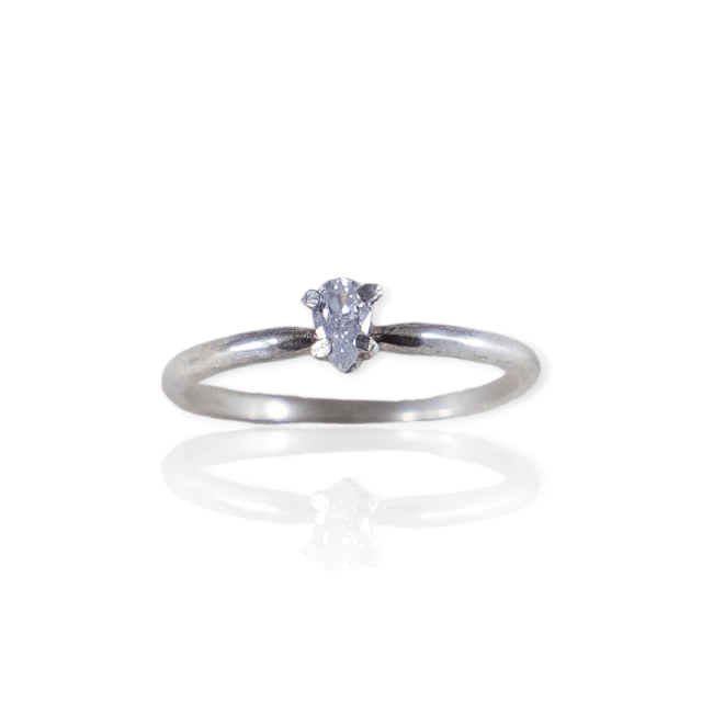 Anillo Plata 925 - Solitario - mujer Ml845-12d - comprar online