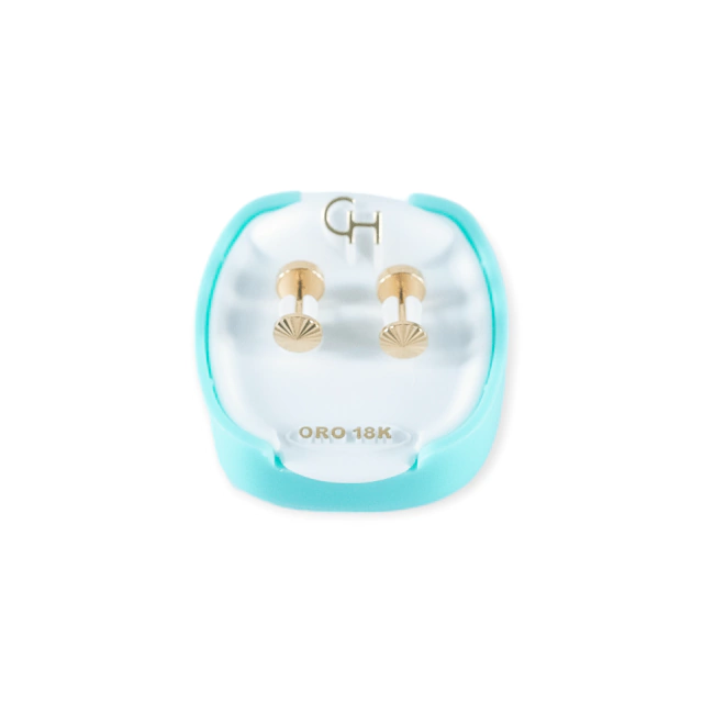 Aros Abridores Oro 18k facetados 110600 - 115d - comprar online