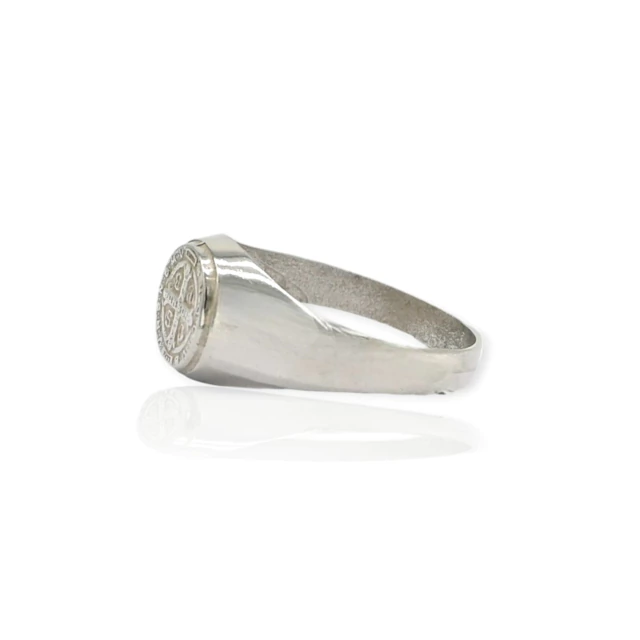 Anillo Plata 925 San Benito giratorio - Ml863-16d - HRO Luxe