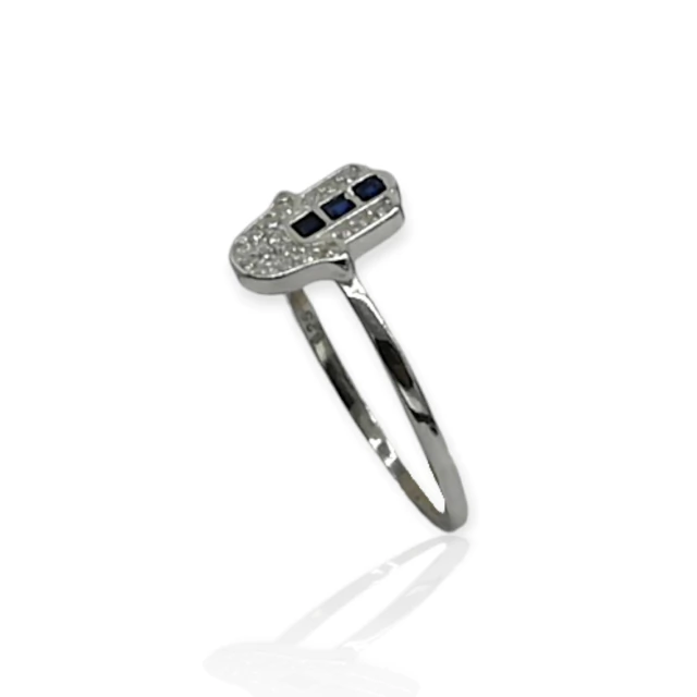 Anillo Plata 925 mano de Fatima mujer - Ml914 - 21d en internet