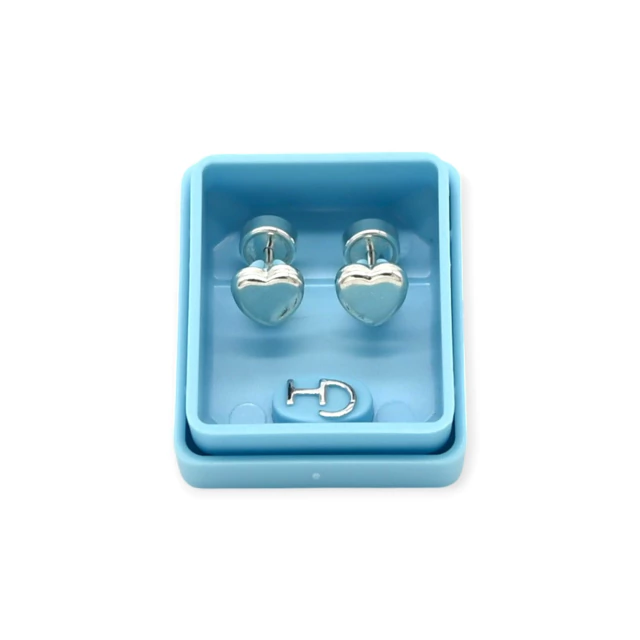 Aros Abridores De Plata 925 con corazones - 007900 - 15d - comprar online