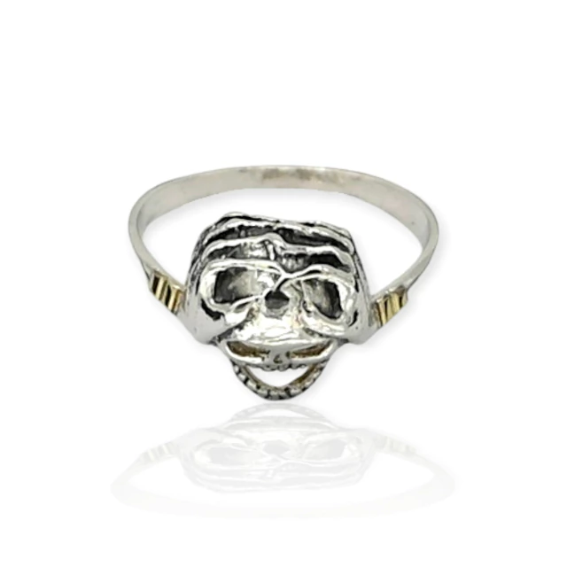 Anillo Plata 925 Calavera - Ml961 - 26d en internet