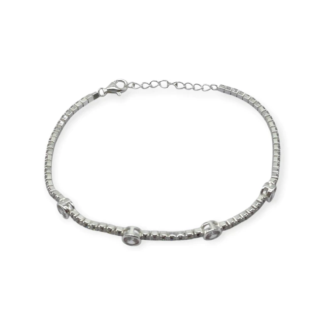 Pulsera Plata 925 Tipo tennis con susanitos Kl314 - 60d en internet