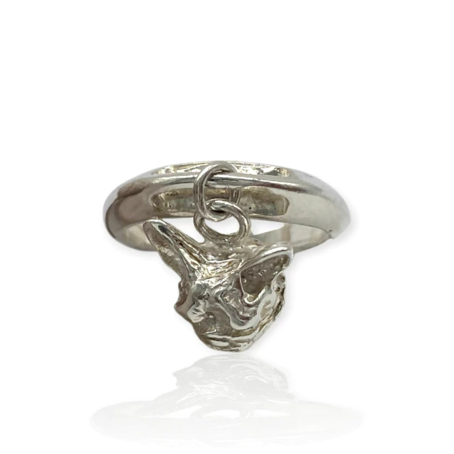Anillo Plata 925 Bulldog Francés - Ml1015 - 34d - comprar online