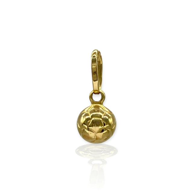 Dije oro 18k Pelota de fútbol - Di179 - 0,8gr - comprar online