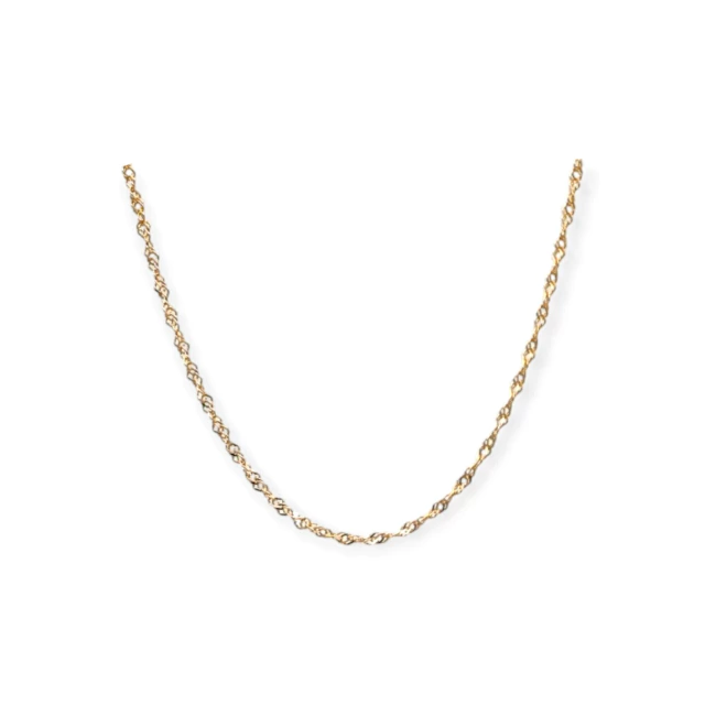 Cadena oro rose 18k Singapur - Ca208 - 3,2gr - comprar online