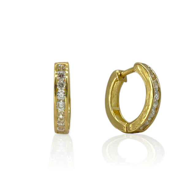 Aros oro 18k argolla - Ar145 - 2,4gr - comprar online