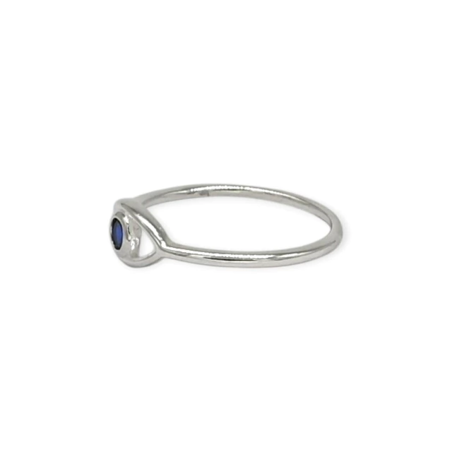 Anillo plata 925 ojo turco - Ml1096 - 15d - HRO Luxe