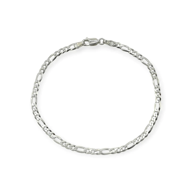 Pulsera plata 925 figaro Kl341 - 25d - comprar online