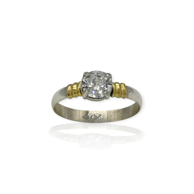 Anillo plata 925 Solitario Ml1121 - 19d - comprar online