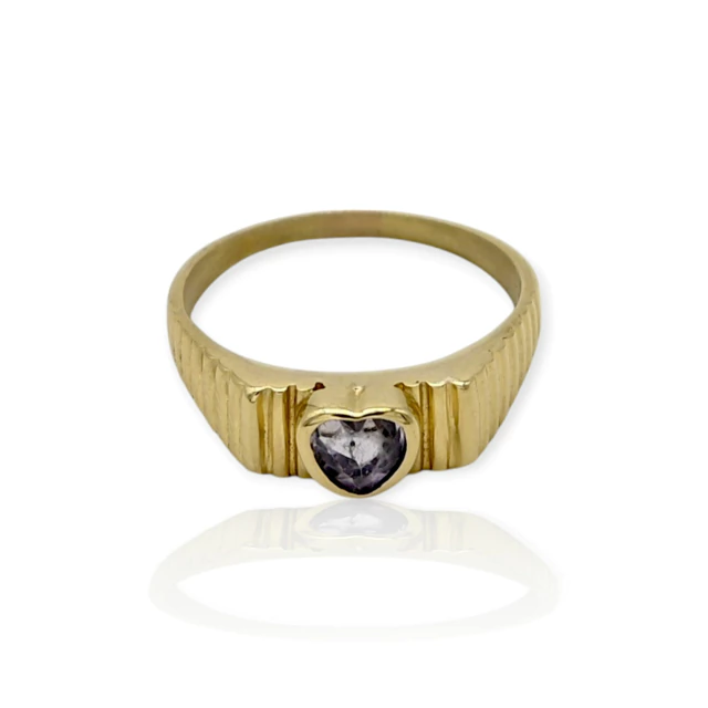 Anillo oro 18k diseño moderno - An608 - 4g - comprar online