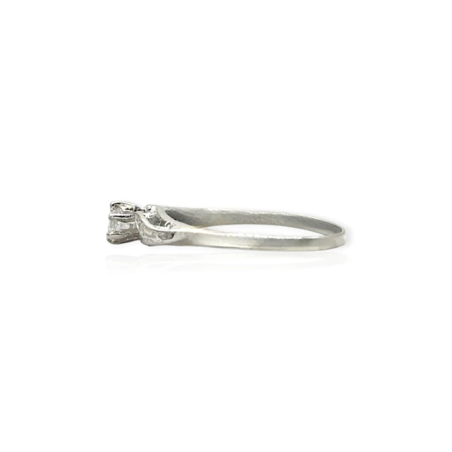 Anillo plata 925 Solitario - Ml1149 - 12d - HRO Luxe