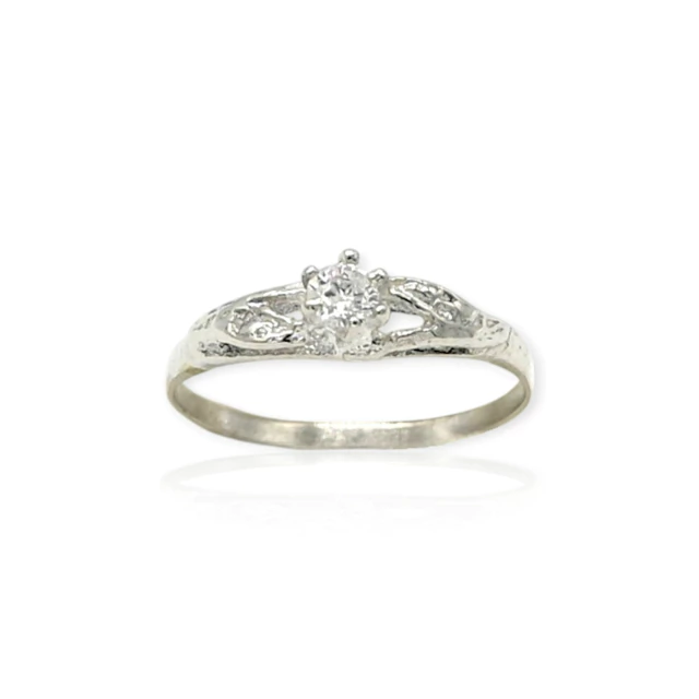 Anillo plata 925 Solitario - Ml1149 - 12d - comprar online