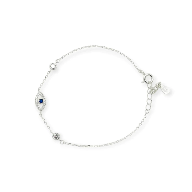 Pulsera plata 925 ojo turco Kl387 - 22d - comprar online