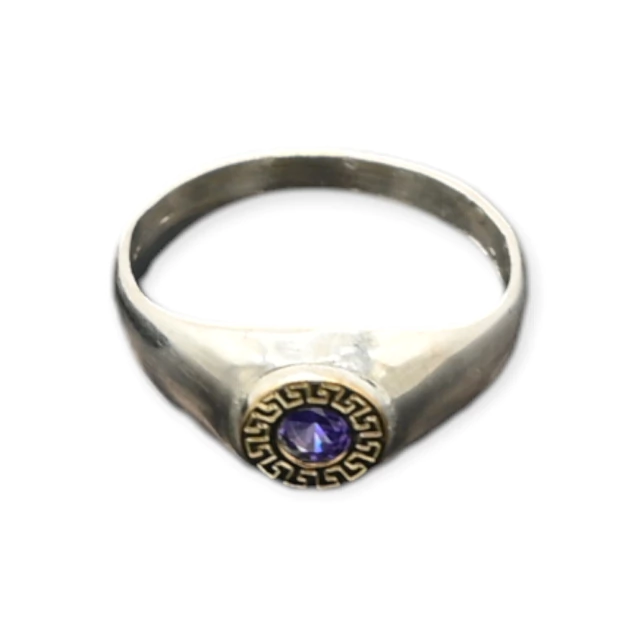 Anillo Plata 925 Combinado con oro dublé - ML1277 - 22d - comprar online
