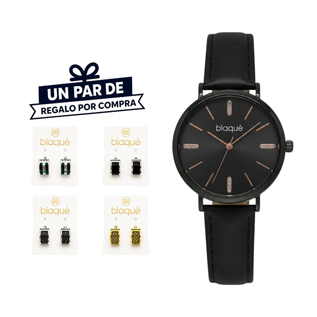 Reloj Blaquè Malla De Cuero - BQ239NG