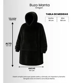 COMBO INVERNAL: BUZO MANTA + PANTUFLONES CAPIBARA + MEDIAS TERMICAS DE REGALO (ultimo stock) - comprar online