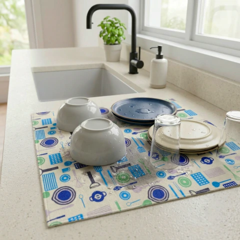 Paño Absorbente Seca Platos Catana Home