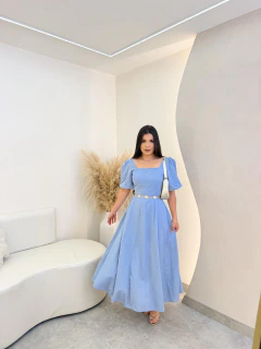 VESTIDO ALANA - Fontinele moda cristã