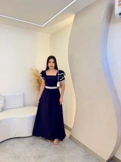 VESTIDO EM GUIPIR - Fontinele moda cristã