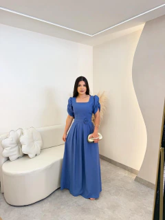 VESTIDO CINTO FLOR