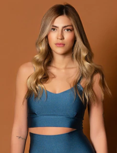 TOP ALÇA LARGA TRILOBAL - comprar online