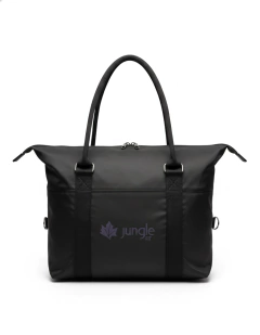 BOLSA MEDIA NYLON GROSSO ZIPER PRATA ALÇA ALGODAO - comprar online