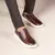 Slip On Masculino Casual Calçe Fácil Sofisticado Tabaco