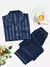 Conjunto de Pijama de Cetim com Ribana Contrastante, Férias - comprar online
