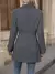 EMERY ROSE Casaco Minimalista Casual de Uso Diário Mulheres, Simples Fileira Única para Outono - Seuconfortotche
