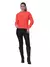Trico blusa manga longa com tranca moda outono e inverno - comprar online