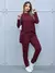 Conjunto de Lãzinha: Blusa Mullet Manga Longa e Calça Jogger na internet