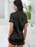 Pijama Feminino Americano Cetim toque de Seda com Elastano - comprar online