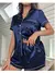 Pijama Feminino Americano Cetim toque de Seda com Elastano - comprar online