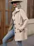 EMERY ROSE Casaco Minimalista Casual de Uso Diário Mulheres, Simples Fileira Única para Outono - Seuconfortotche