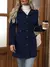 EMERY ROSE Casaco Minimalista Casual de Uso Diário Mulheres, Simples Fileira Única para Outono