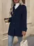EMERY ROSE Casaco Minimalista Casual de Uso Diário Mulheres, Simples Fileira Única para Outono - loja online
