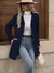 EMERY ROSE Casaco Minimalista Casual de Uso Diário Mulheres, Simples Fileira Única para Outono - Seuconfortotche